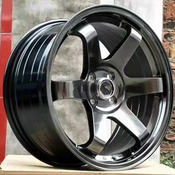 Alloy Wheels Rims Fit for Auto Cars Hoops 6 Spokes Aluminum Alloy Rim Tire High Quality 17、18、19、20inch TE37，Can Be Customized