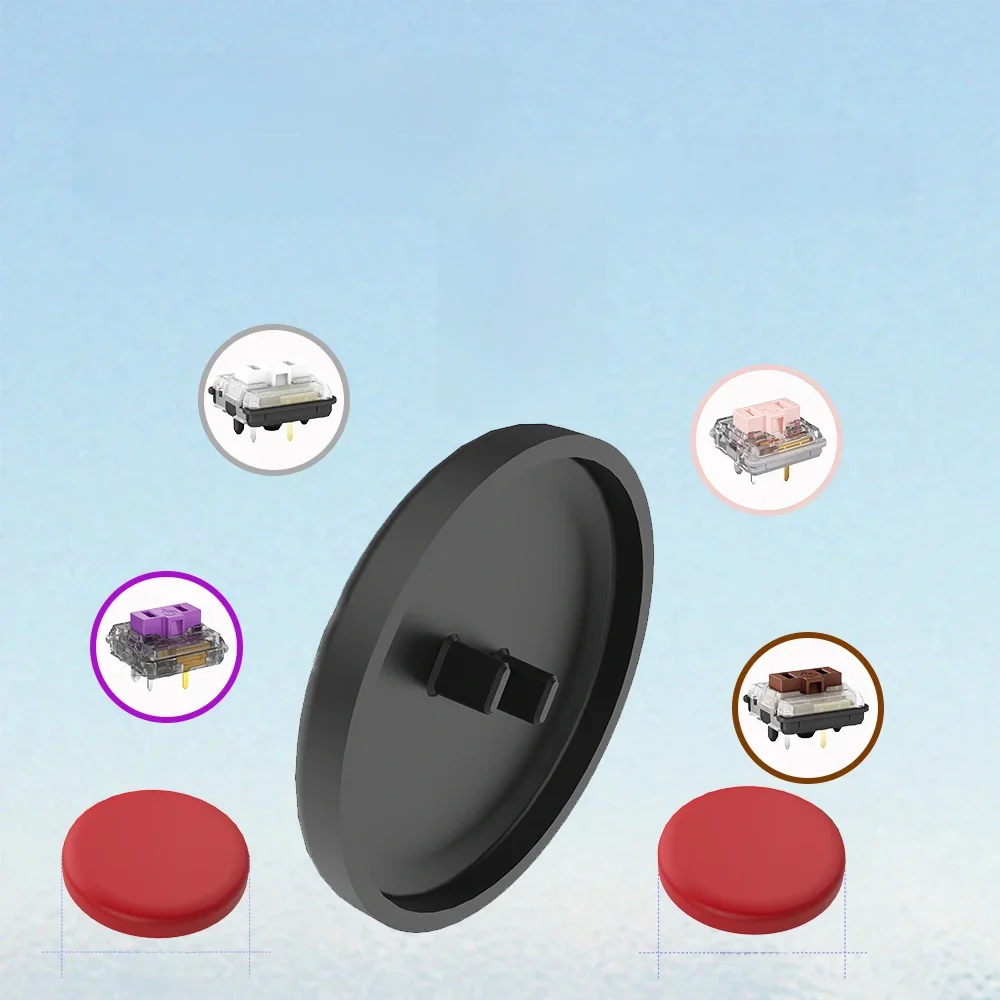 Duelpad Arcade Fighting Joystick Mini HitBox Button Cap Mechaniczna nakładka na klawisze Hitbox Keycap dla Kailh Choc Low-profile Switch V1 — zdjęcie produktu 7