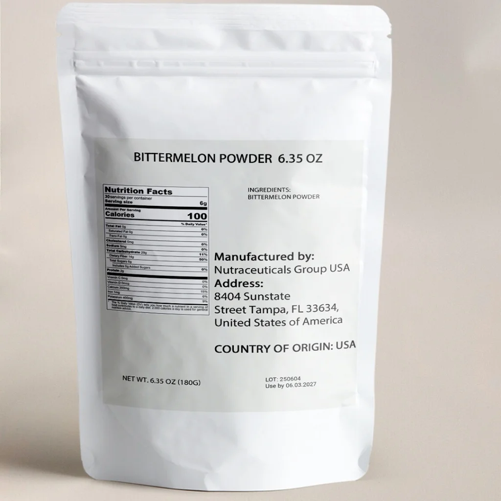 Bittermelon Powder, 6.35 oz, Suitable for Soups, Porridge and Herbal Teas, Essential Kitchen Powder