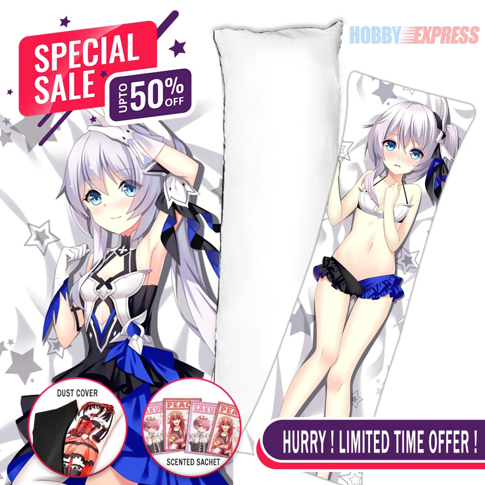 Hobby Express Anime Dakimakura Japanese Otaku Waifu Life Size Hugging Body Pillow Cover Theresa Apocalypse Houkai Impact 23904