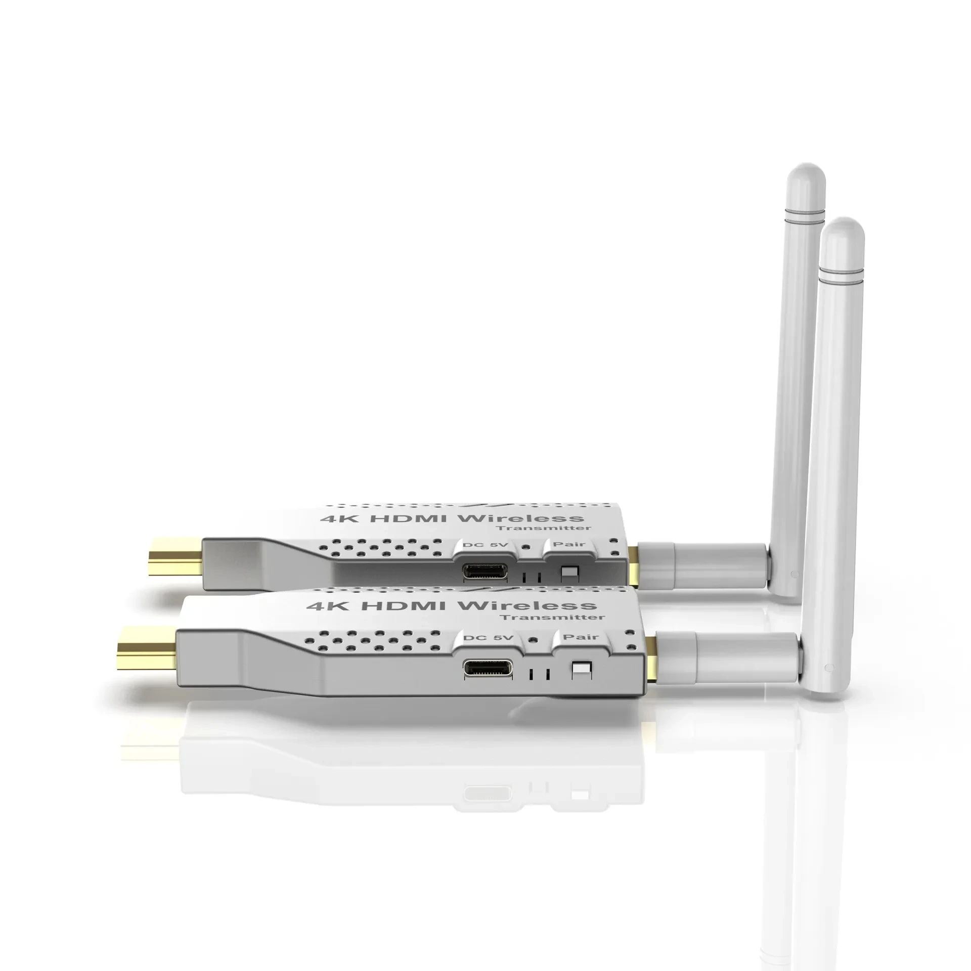 Transmissor e Receptor HDMI sem fio, Adaptador de Áudio e Vídeo, Extensor HDMI, F Câmera Laptop PC para TV Projetor, 50m, 4K, 1080P