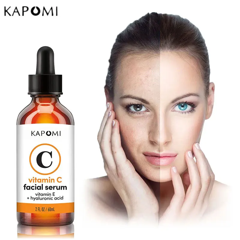 

Kapomi 30ml Vitamin C Serum for Face Anti Aging Facial Serum Vitamin E and Hyaluronic Acid Brightening Dark Spots for skin care