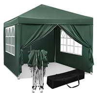 Foldable Canopy Garden Tent 3x3m Waterproof UV Sun Protection with Carry Bag Sunshade Shelter Camping Pavillon Gazebo