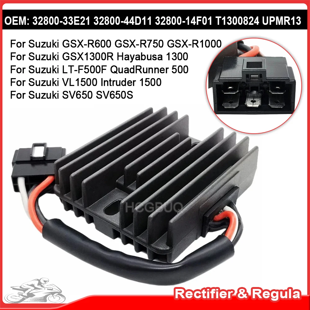 

Voltage Regulator Rectifier For Suzuki GSX-R600 GSX-R750 GSX-R1000 GSX-R1300 SV650 SV650S VL1500 LT-F500F Motor Accessories