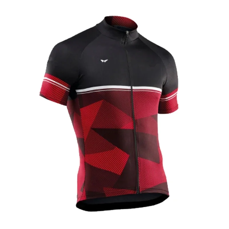 AliExpress NONE Men's Quick-Dry Cycling Jersey Short Sleeve Mountain Bike Shirt Breathable UV Protection Sportswear