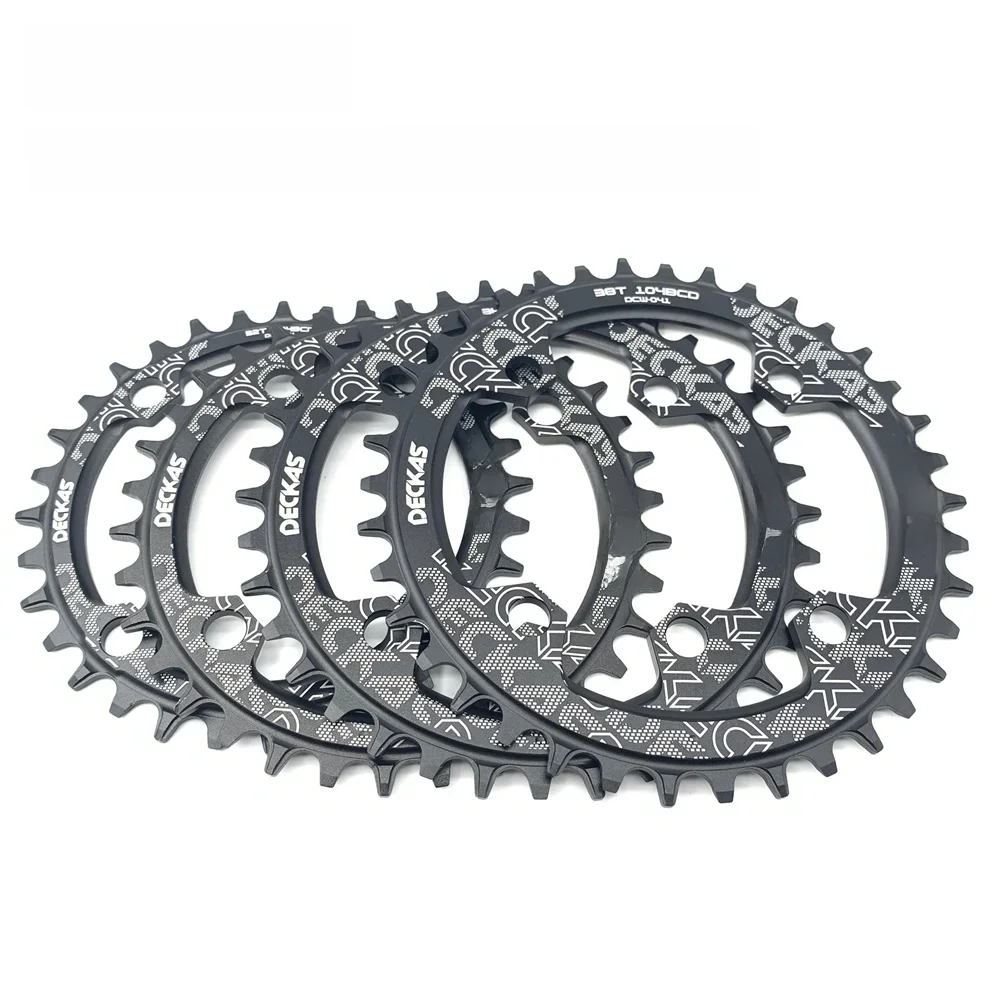 AliExpress NONE DECKAS 104BCD Bicycle Narrow Wide Chainring 32/34/36/38T MTB Mountain Bike BCD104 Crankset Tooth Plate Parts For M615 M785 M820