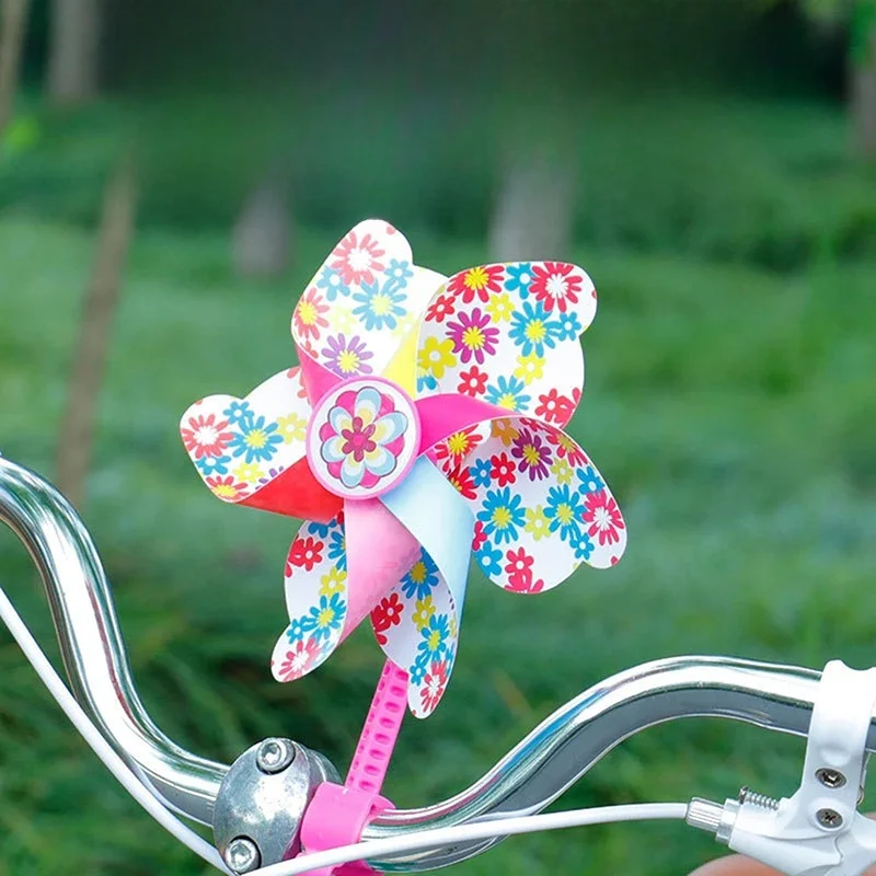 AliExpress NONE 1 Set Outdoor Cycling Scooter Bicycle Handlebar Colorful Tassels Kids Bike Decor Ribbon Windmill Decoration Bike Accessories