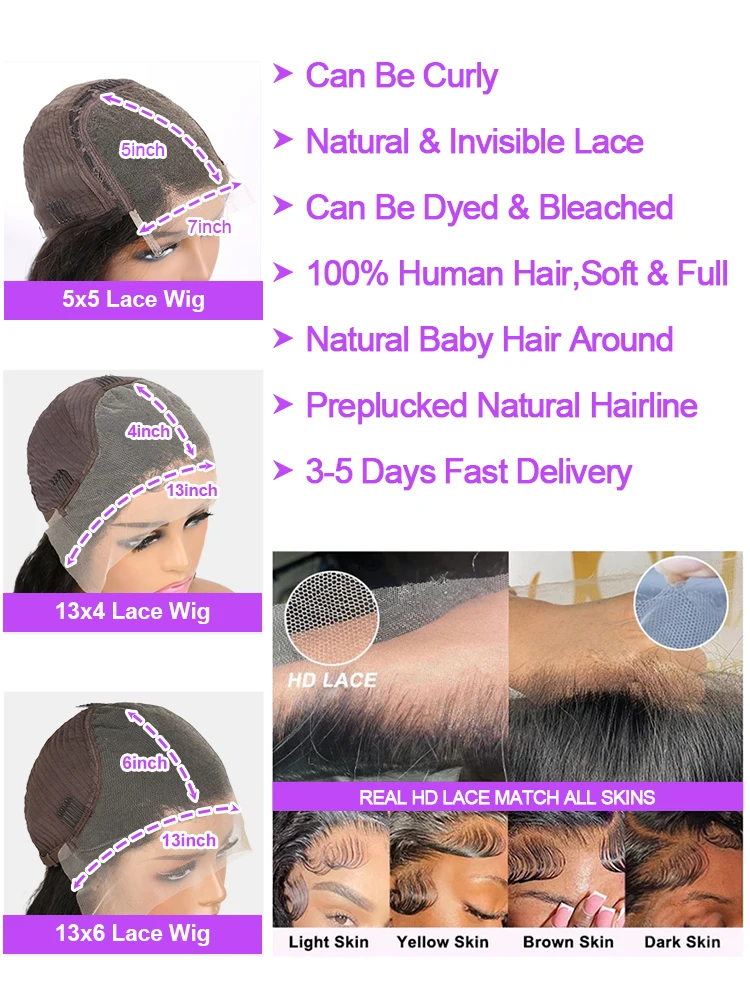 50 بوصة الباروكات مجعد موجة المياه العميقة الدانتيل الجبهة الباروكات 13x6 360 HD الدانتيل الجبهة باروكة من شعر طبيعي 13X4 غلويليس الباروكات خصلات الشعر المستعار البرازيلي