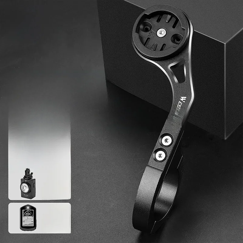 AliExpress West Biking WEST BIKING Adjustable Bike Computer Bracket Aluminum Alloy Bike Speedometer Extension Stand For Garmin Bryton XOSS GOPRO Holder