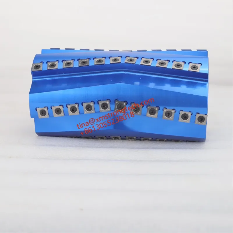 

LIVTER Workshop Tool Aluminum Material 125xH230x6T Spiral Cutter Head With 14 Insert Blade