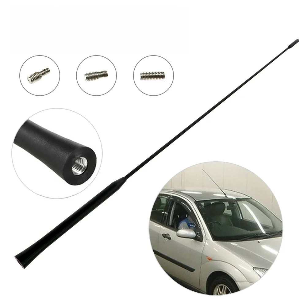 21-calowa uniwersalna antena dachowa samochodu Stereo Radio FM/AM sygnał antena wzmocniona maszt antenowy dla Ford Focus 2000-2007 — zdjęcie 2