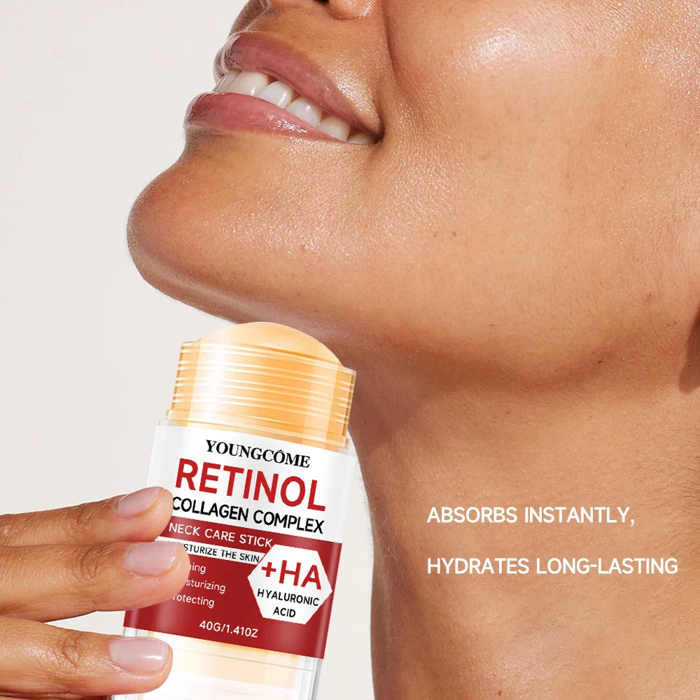 Retinol Face and Neck Treatment Bar with Firming Elasticity Improve Loose Skin Lotion Moisturizes and brightens skin products - 4