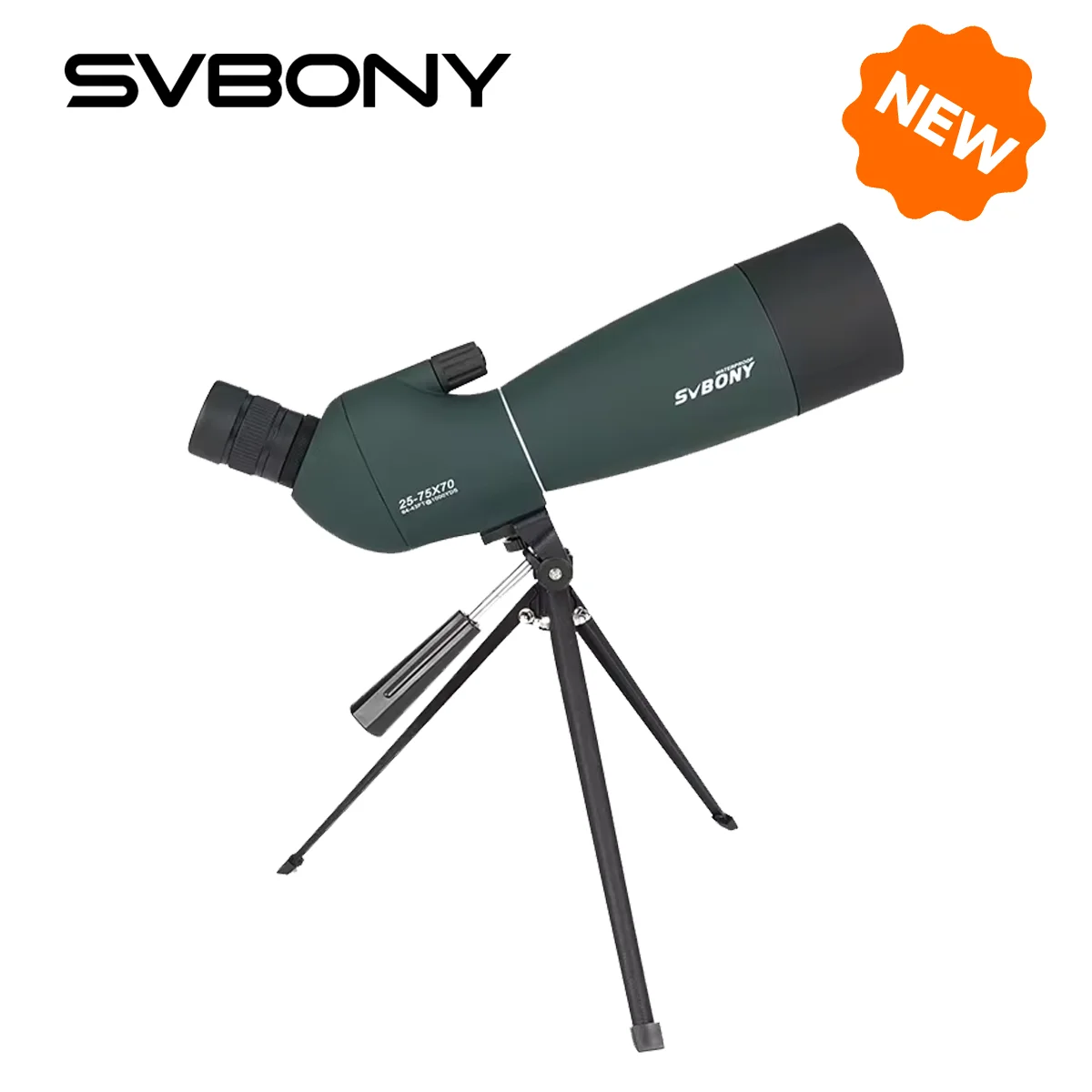 

SVBONY SV28 PLUS Telescope 50/60/70 Spotting Scope Monoculars Bak4 FMC Waterproof With Tripod for Shooting camping equipment