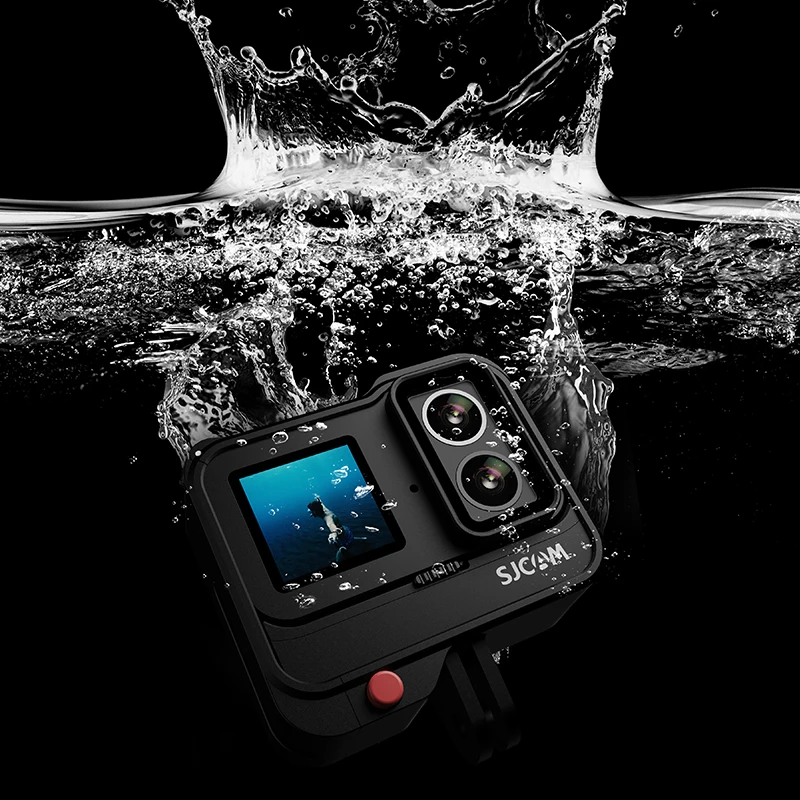 SJ20 عدسة مزدوجة النسخة الليلية كاميرا العمل SJCAM 4K كشف الحركة كاميرا رياضية 8 ساعات تسجيل الفيديو مقاوم للماء 5G واي فاي كاميرا #6