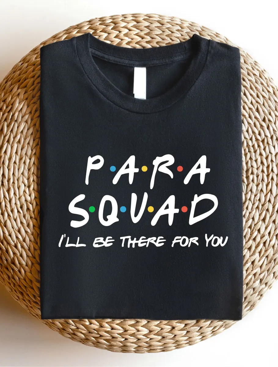 Paraprofessional Teacher Aide T-Shirt, Para Shirt, Behavior Teacher T-Shirts, Para Educator Shirts, Cute Assistant Tees