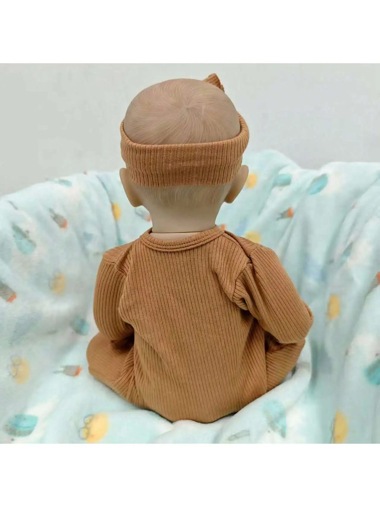 Poupées bébé Reborn réalistes-poupée réaliste en vinyle souple de 19 pouces, poupées bébé de la vie réelle portables (poupée uniquement/pas d'accessoires)