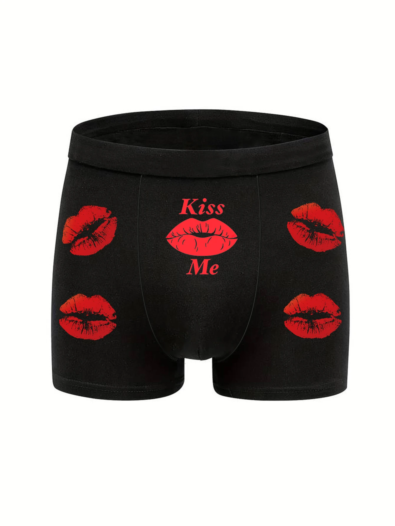 

Мужские трусы-боксеры, забавная новинка, нижнее белье - буквенный принт, мягкие, дышащие трусы (M, L, XL)