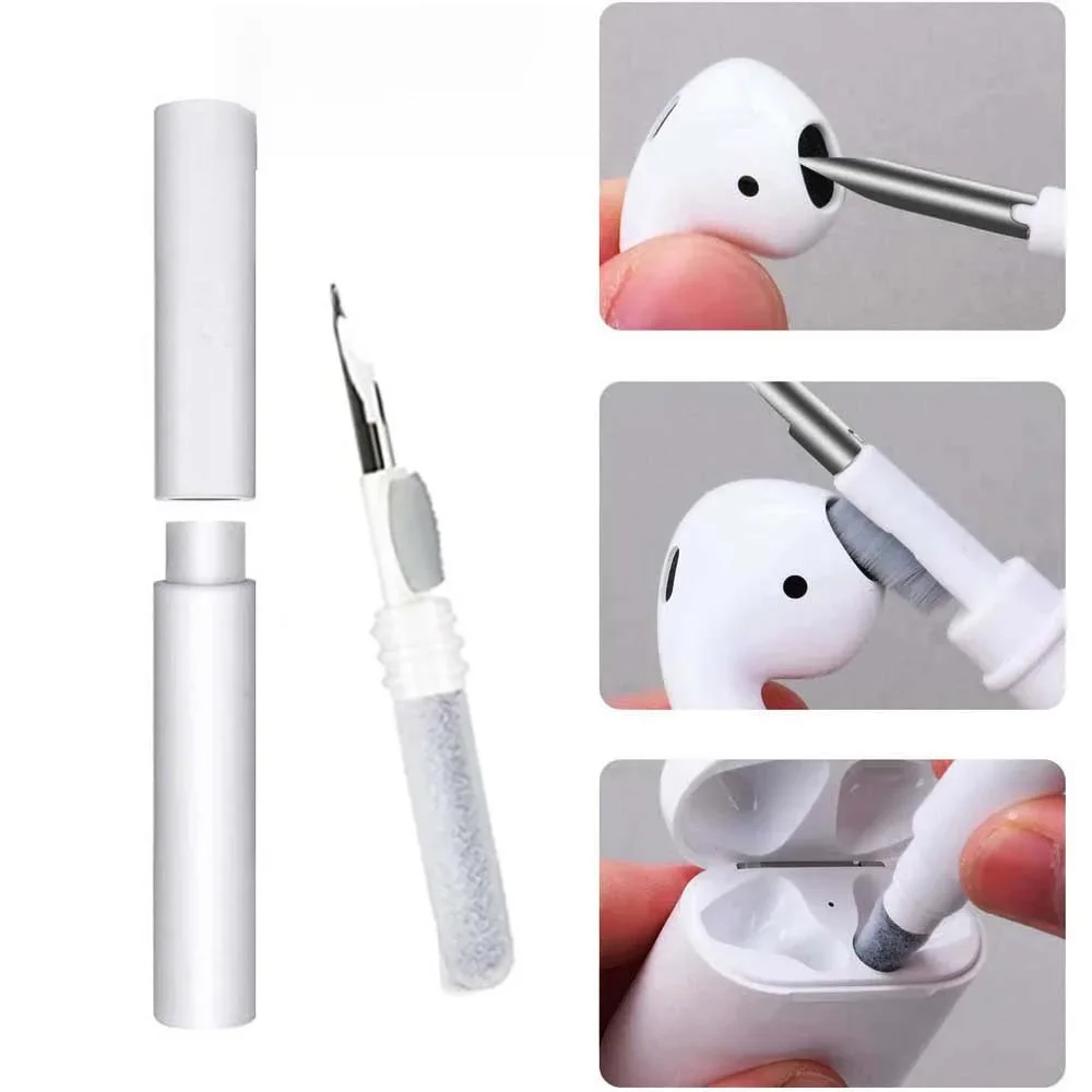 Fones de ouvido bluetooth ferramenta de limpeza para airpods pro 3 2 1 durável caso kit mais limpo