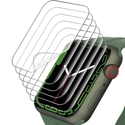 Filme protetor de tela de hidrogel para Apple Watch, não vidro para iWatch 8 Ultra, 9, 8, 7, 6, SE, 5, 4, 3, 40mm, 44mm, 42mm, 38 milímetros, 41 milímetros, 45 milímetros, 49 milímetros