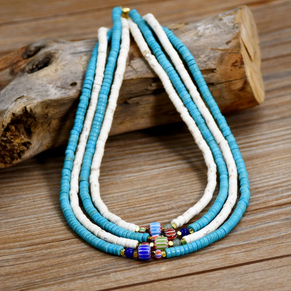 turquoise bead necklace