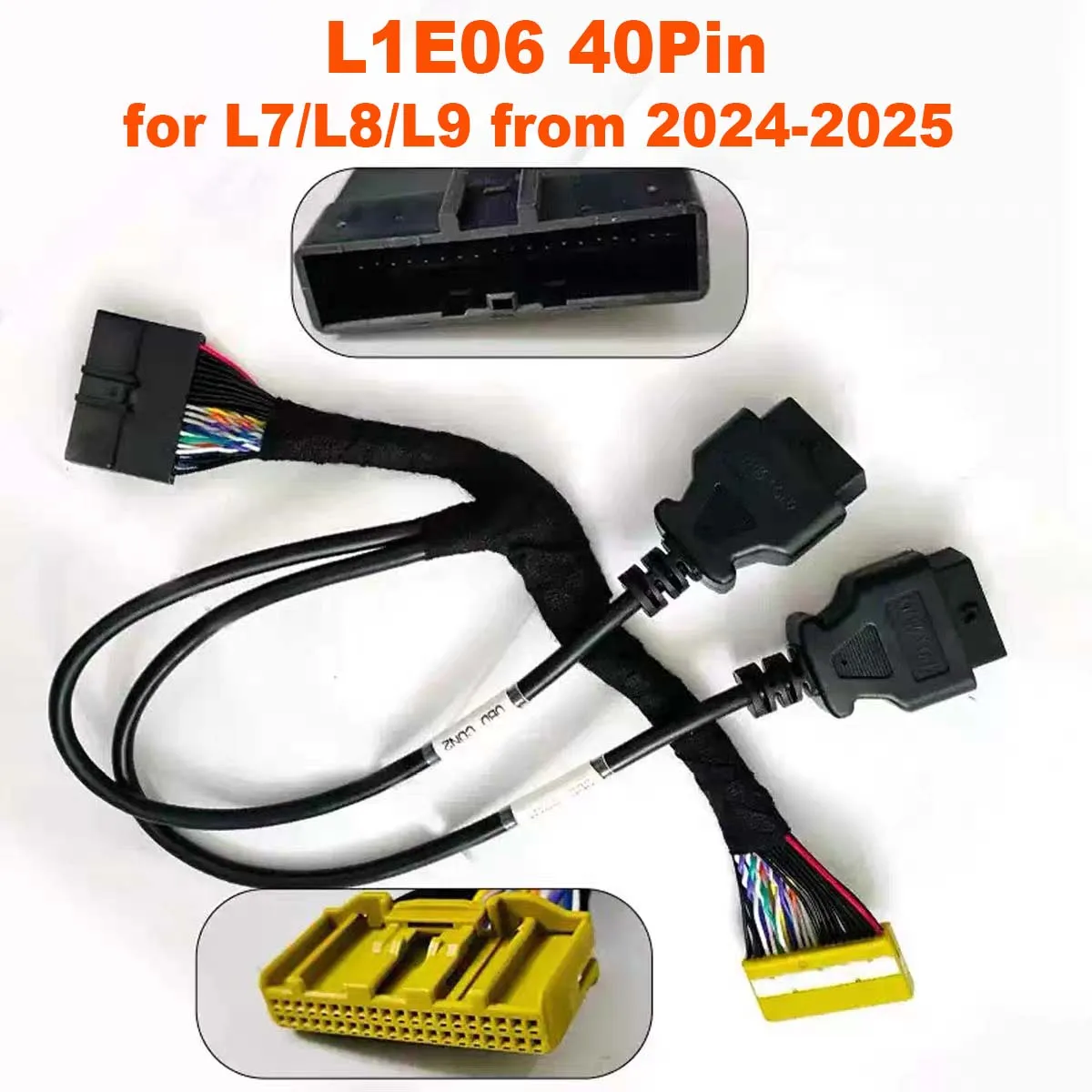 For Lixiang Electric Vehicle L1E06 L1E05 Li Auto Diagnostic Cable For Lixiang L7 L8 L9 OBD ECU Programming CAN Diagnostic Cable