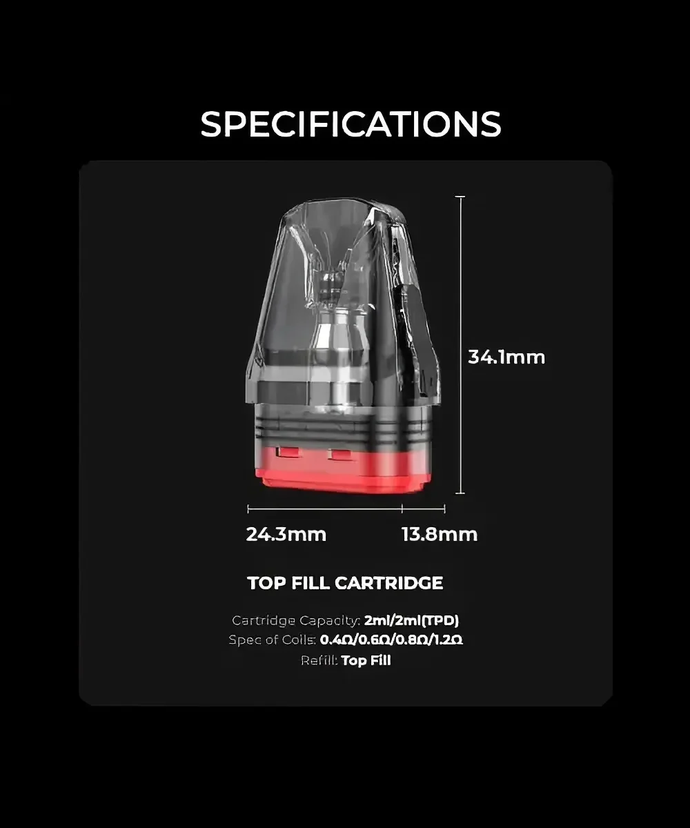 3/PCS Tanque OXVA de preenchimento superior para Xlim Pro Pod Kits Cartucho de substituição Bobina de núcleo de malha 0,4 0,6 0,8 1,2ohm 2ml SE,SQ,GO,PRO2