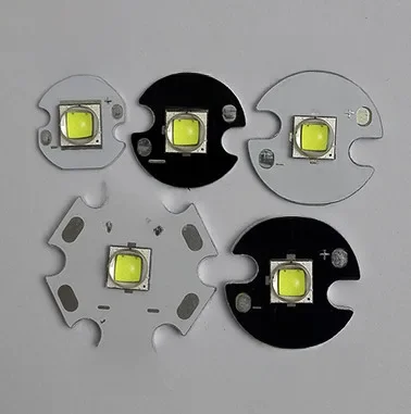 5 sztuk CREE XML2 białe światło (U2-1A) latarka LED koralik świetlny diody LED wysokiej mocy 6500-7000K MAX 1100 lumenów 12mm 14mm 16mm 20mm AL PCB — zdjęcie 2