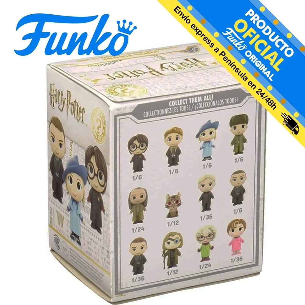 Funko Mystery Mini Blind Box: Harry Potter - 1 piece surprise Box, 1 piece, 31021, original, toys for boys, girls, original gifts, collector, figures, dolls, shop, with Box, new, man, woman, license