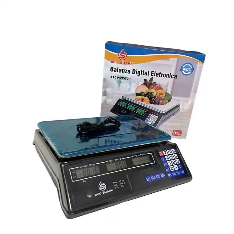 AZ STORE-40Kg Digital Electronic Scale with High Precision-Bivolt-The prompt delivery (Nova). QUICK SHIPPING TO ALL BRAZIL