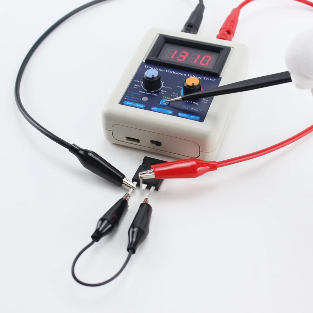 Imagem -03 - Igbt Capacidade de Tensão Transistor Tester Mos Triode Led Capacitor de Tensão Mov sem Suporte 0v3800v