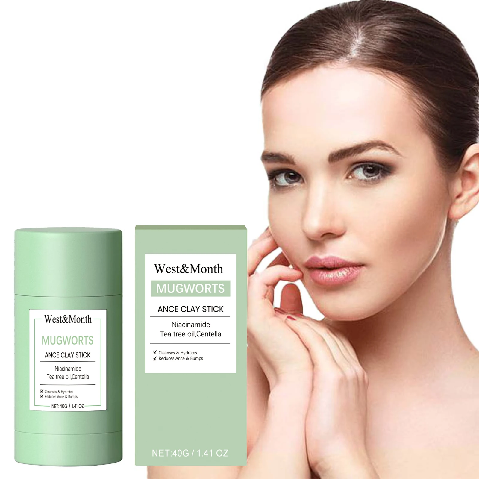 

40g Blackhead Removal Cleaning Mud Film Acne Treatment Shrink Pores Cleansing And Moisturizing Skin Bright Facial Cleansing Mask