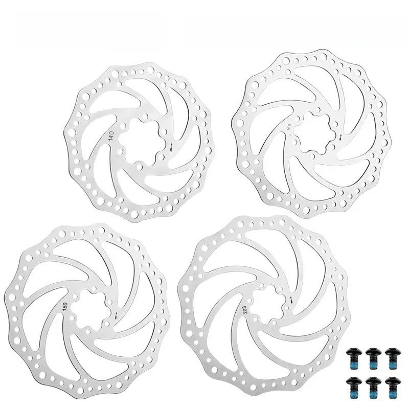AliExpress DEEMOUNT Deemount MTB Disc Brake Rotor 140/160/180/203mm Hydraulic Brake Rotors Lightweight High-strength Stainless Steel Quality Rotor