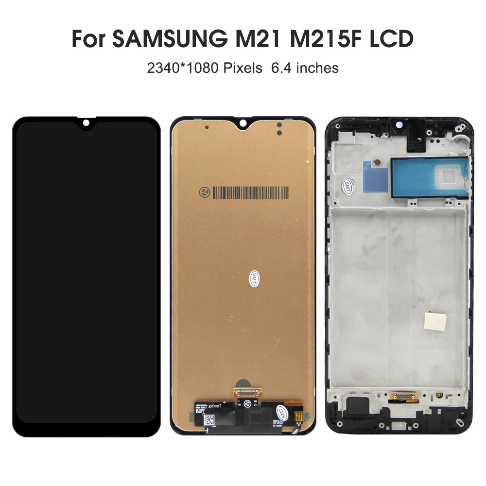 6.4\'\' M21 M215 Screen, For Samsung Galaxy M215 M215F M215F/DS M215F/DSN LCD Display Touch Screen Replacement Digitizer Assembly