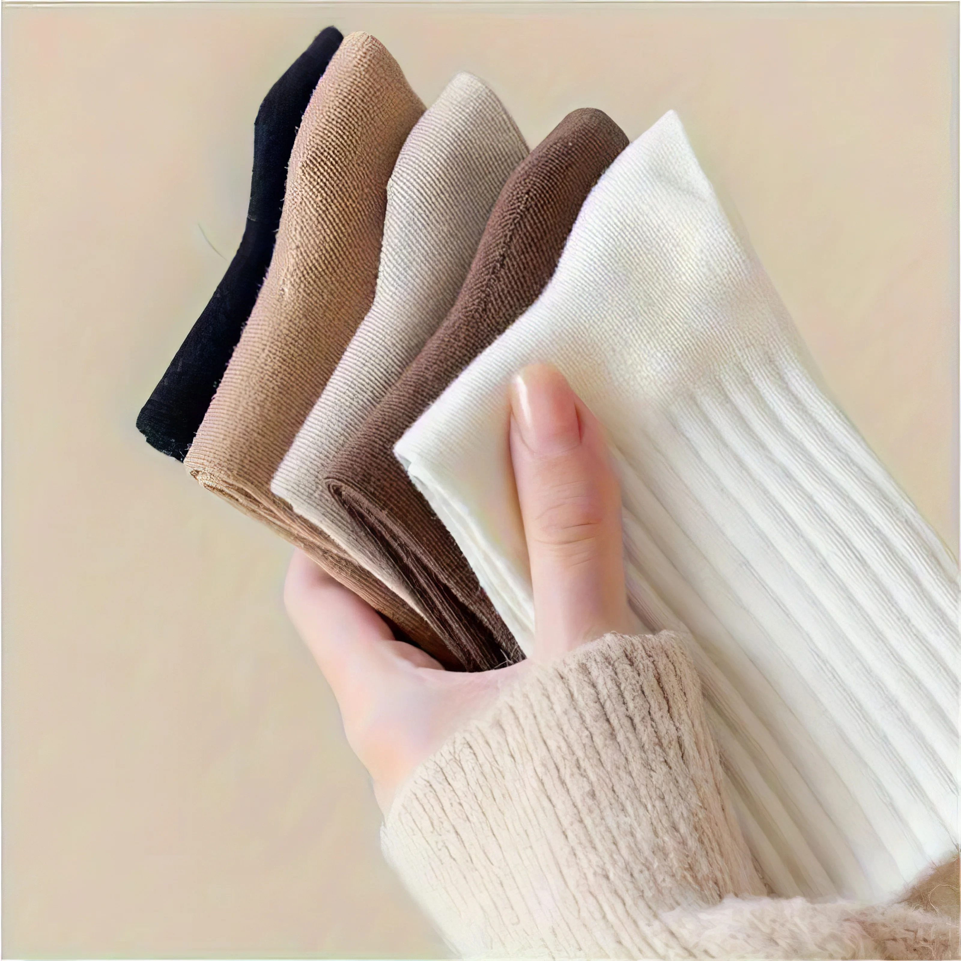 The Essential Slouchy Socks 6-Pack - Multi-Color Versatile & Ultra-Comfortable Socks for Women