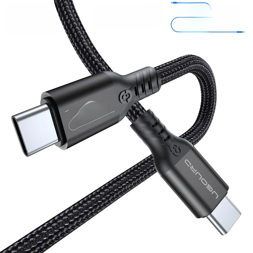 UGOURD Kabel USB 4 Thunderbolt 4 Typu C 40Gbps 240W Szybkie Ładowanie do Laptopów, EGPU, Telefonów, Kabel Wideo 8K 60HZ UHD — zdjęcie produktu 7