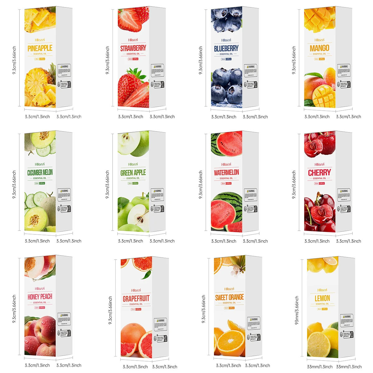 30 مللي زيت أساسي للعناية بالبشرة بالفواكه مستخلص نباتي زيت أساسي للعناية بالجسم #2