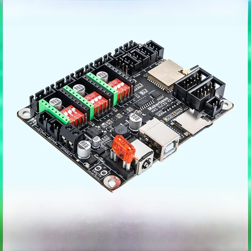 Makerbase MKS DLC32 kontroler Grbl działa z laserem i CNC z ESP32 WIFI i ekranem dotykowym TS35/24 do maszyny do grawerowania laserowego — zdjęcie produktu 7