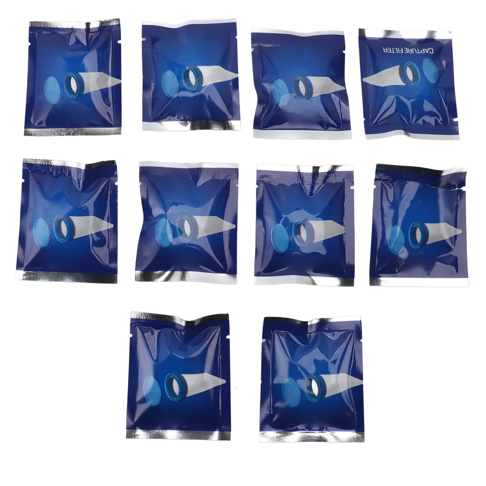 Filtro eletrônico descartável do pente dos piolhos, 10pcs, filtro elétrico portátil do pente,