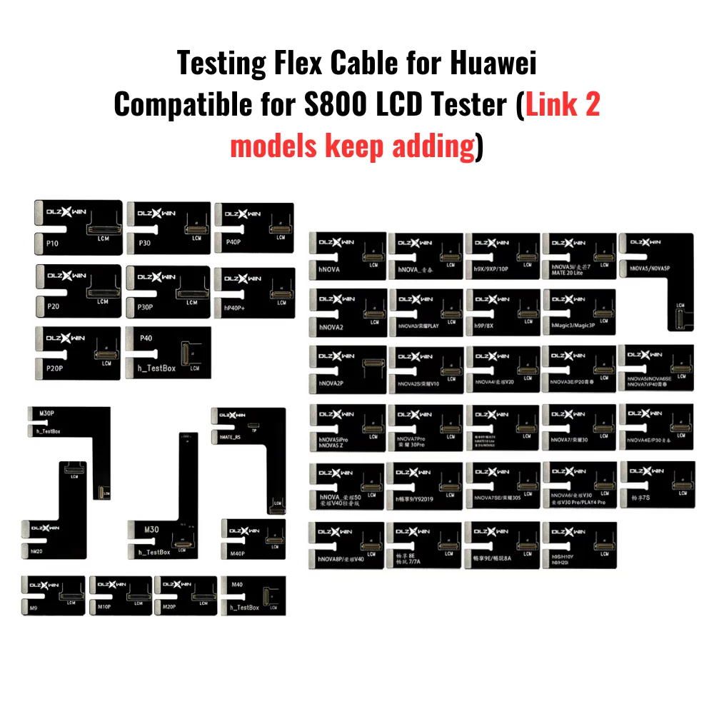 Testing Flex Cable Link 2 for Huawei Compatible For S800 LCD Screen Tester