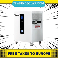 All in One Three-Phase 20KWh 15KWh AC380V LiFePO4 Battery Tewaycell 51.2V Home Solar System Built-in 10KW Inverter Mobile ESS