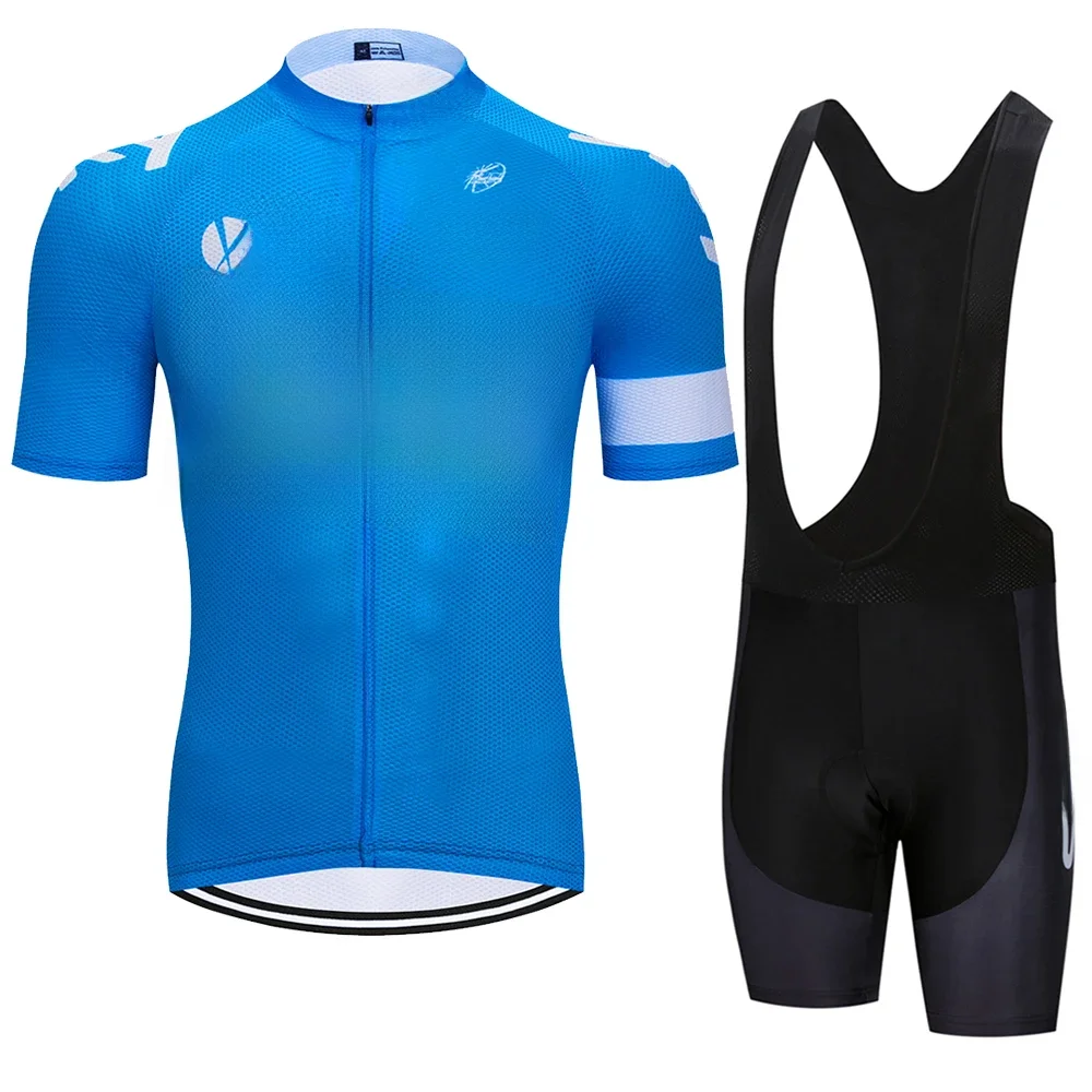 AliExpress RCC SKY RCC sky Cycling Jersey Set Short Sleeve for Men's Anti-UV Bike Cycling Jersey Set Bicycle Pro Team