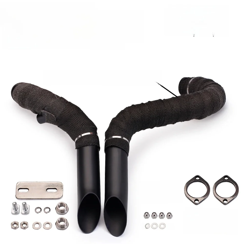 Échappement de moto Sportster échappement de moto XL883 coude vélo pour Softail Sportster 883 1200