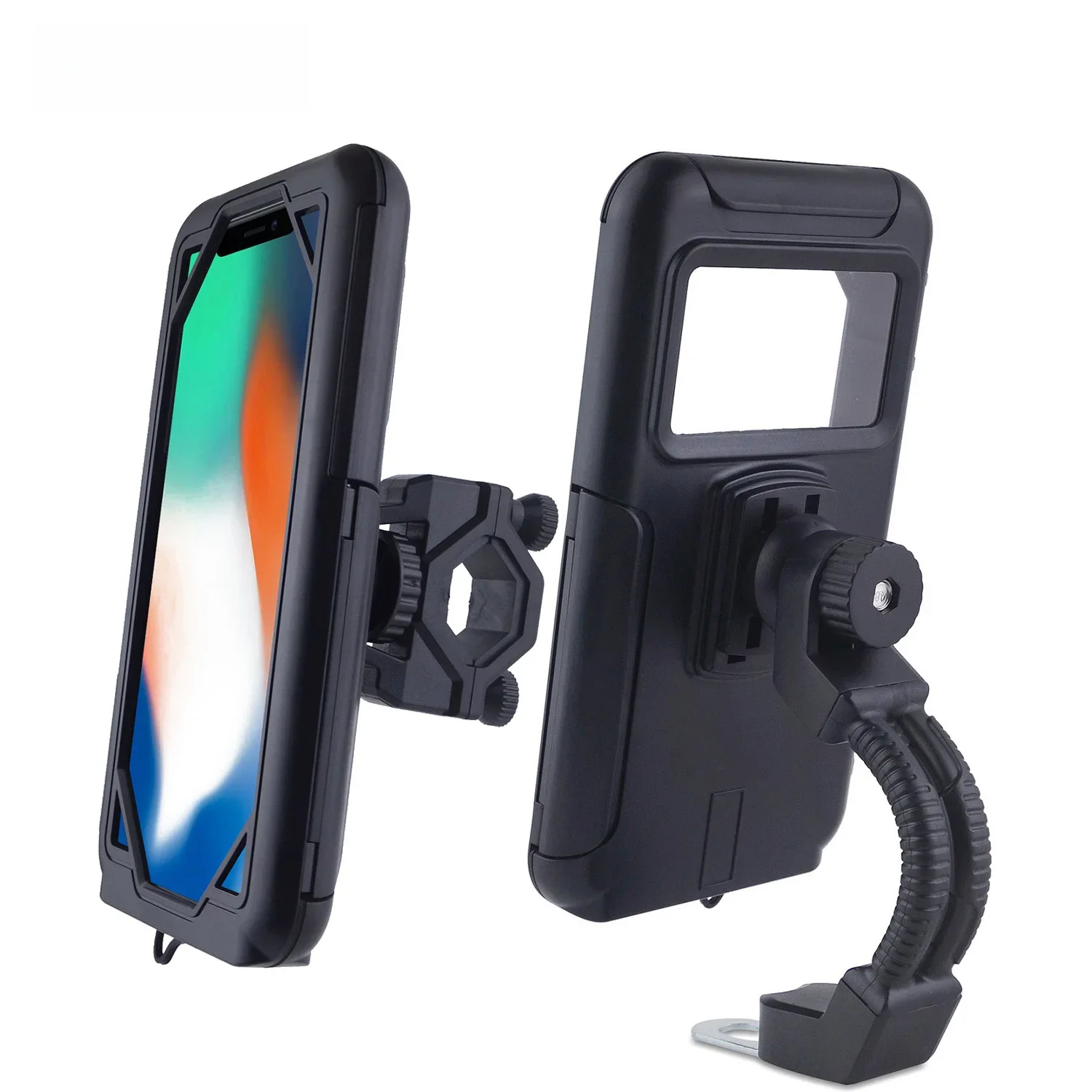 Support de téléphone étanche pour vélo, support de téléphone pour rétroviseur de moto, sac de support de téléphone pour guidon de vélo, support de téléphone portable pour 4-7 pouces