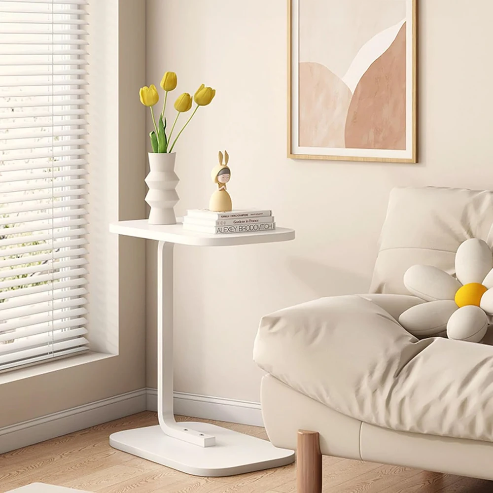 طاولة جانبية مستديرة لاسترخاء الصليم ، طاولة أريكة لغرفة المعيشة ، طاولة ضيقة