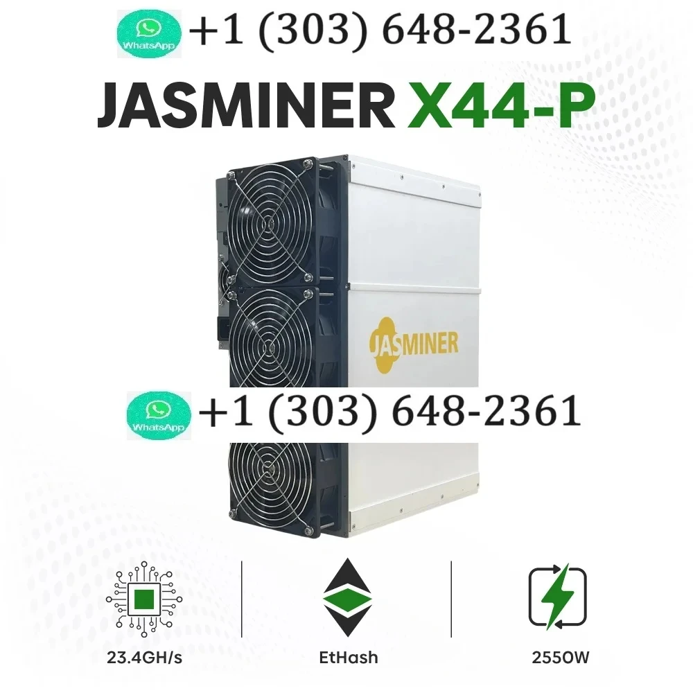 01 TOP SALE HOT NEW Jasminer X44-P 23.4Gh/s 2340W ETC Miner ASIC Mining Machine