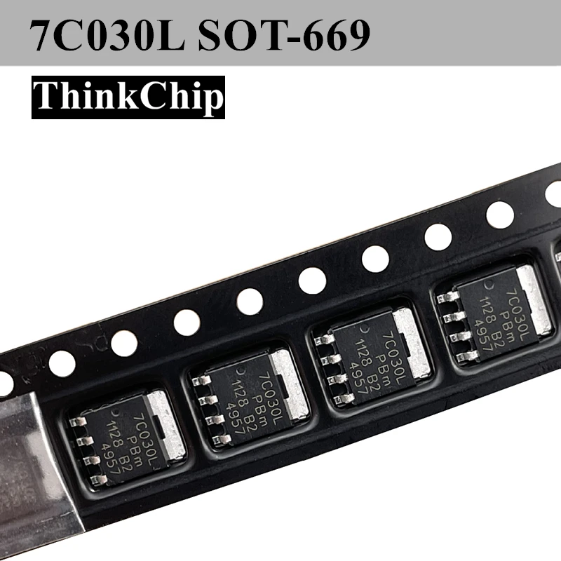 (10 pcs) PSMN7R0-30YLC 7C030L SOT-669 PSMN7R0 N-Channel 30V 7.1 mΩ Logic Level MOSFET in LFPAK Using NextPower Technology