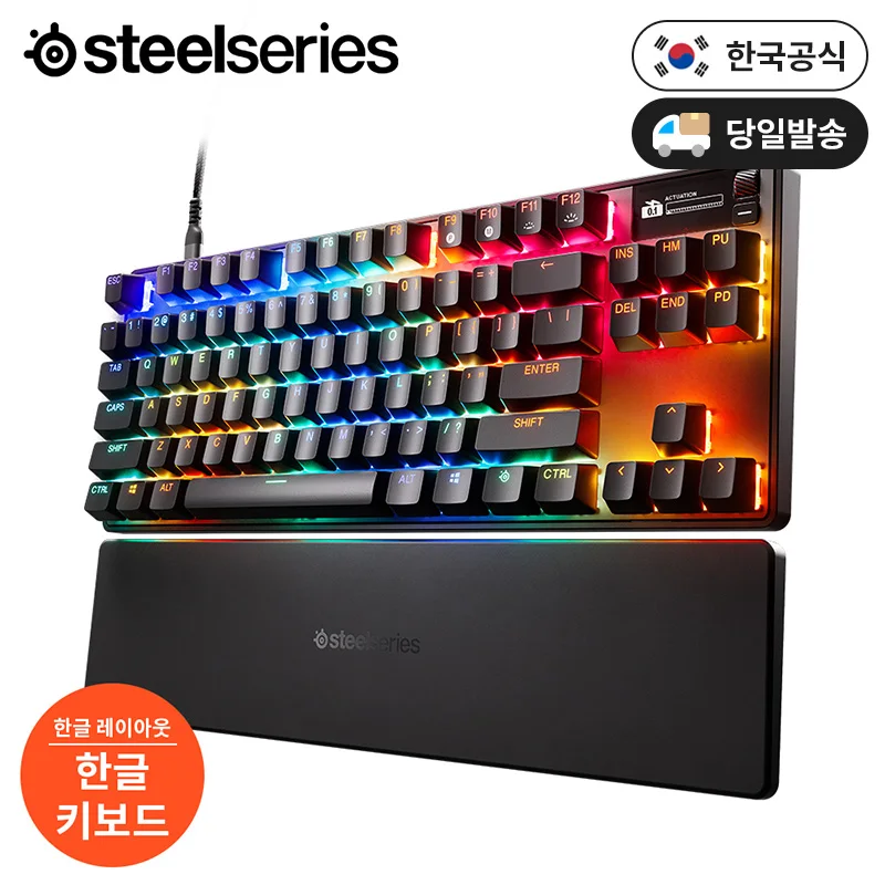 SteelSeries Apex Pro Tkl Gen 3 – Kr 마그네틱 스위치 기계식 게이밍 키보드 64894: 고성능 게이머를 위한 완전한 리뷰