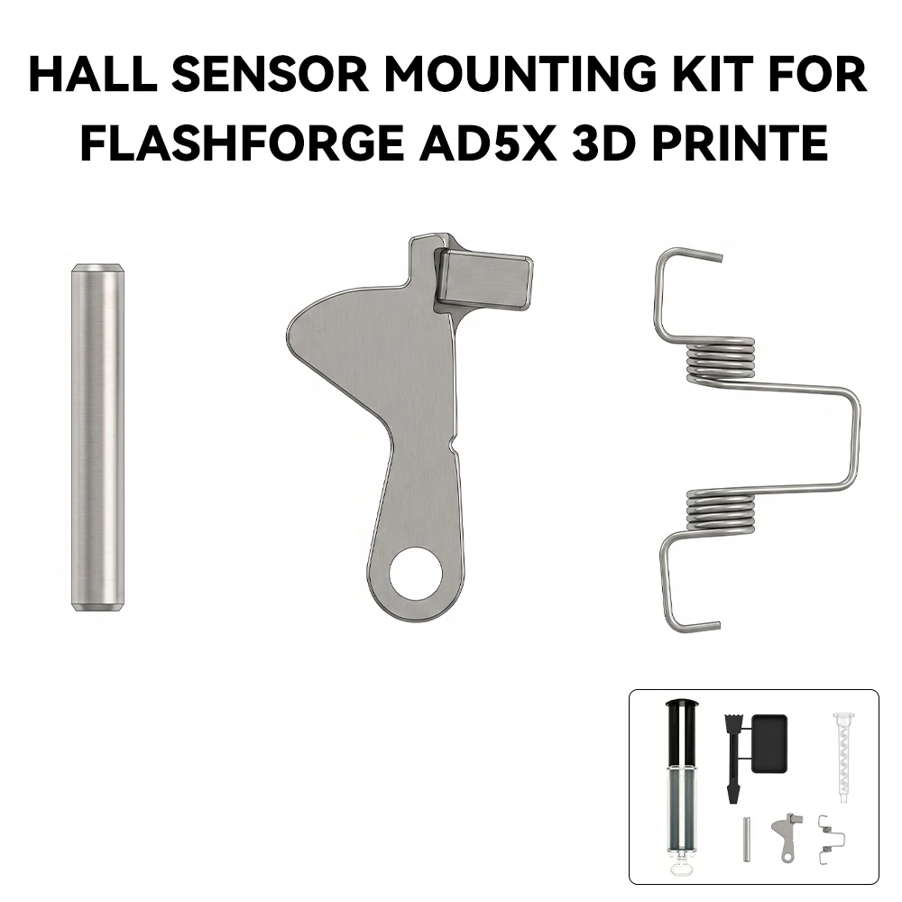 For Flashforge AD5X 3D Printer Hall Sensor Mounting Kit  Heat-Resistant And Sensitive For AD5X Filament Hall Sensor