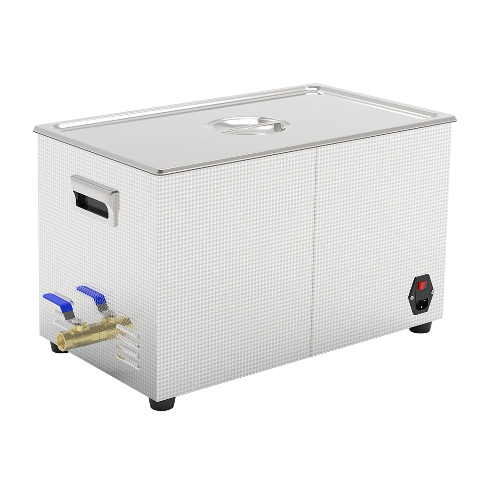 Ultrasonic Cleaner 30L Heater Timer 40KHz Stainless Steel Bath Ultrasound Wash Machine Automotive Parts Carburetor Oil Carbon