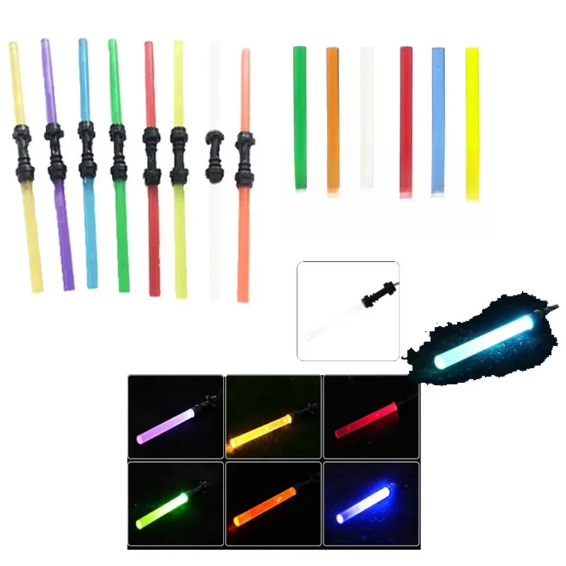Sabre Laser LED Space Wars sabre léger arme épée sabre laser pièces bricolage film guerrier épée bras guerre blocs de construction Moc jouets